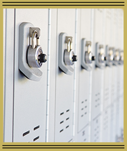 lockers with locks